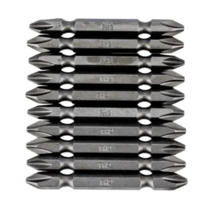 Double End Screwdriver Bits 65mm (10pcs)
